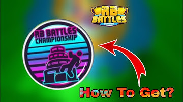 RB BATTLES! How To Get The "???" Badge On Tower Of Hell || ROBLOX