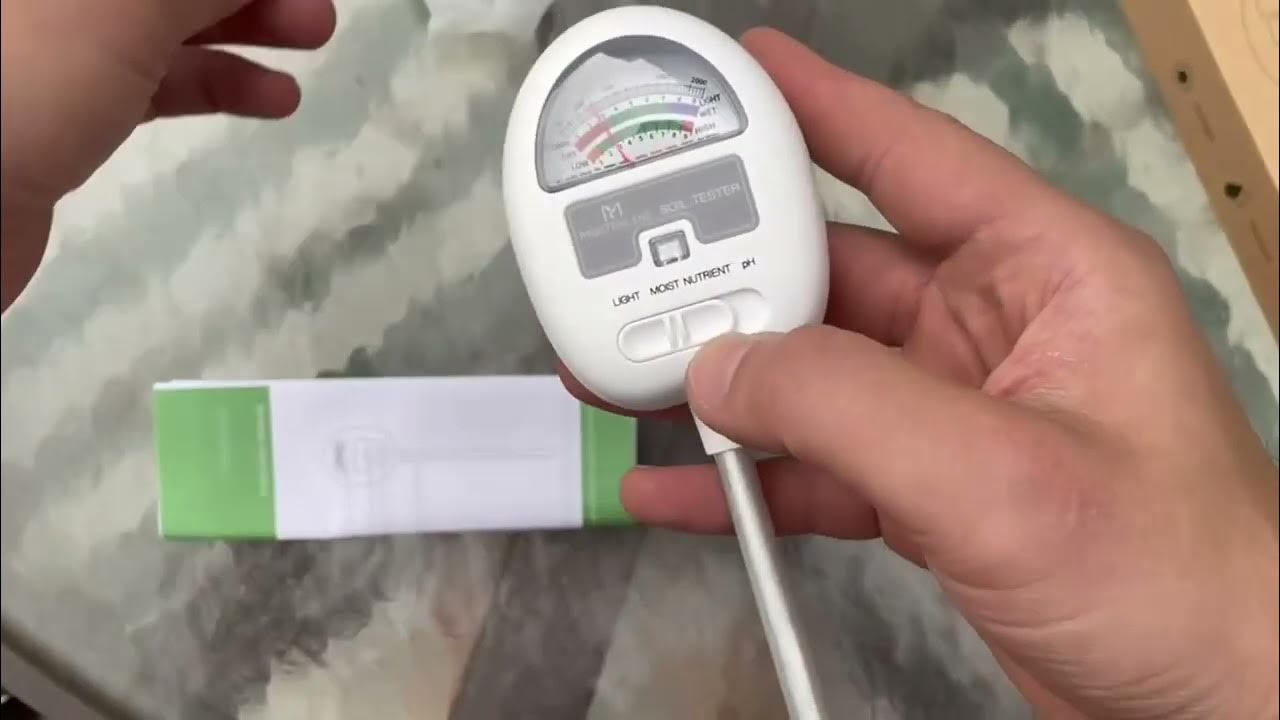 moistenland Soil Moisture Meter, 4 in 1 Soil Tester Review, Soil