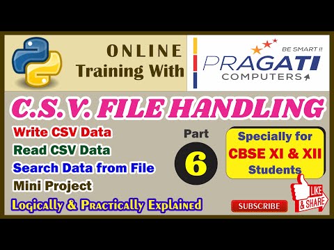 Python CSV Files - Another way to Read Data from CSV File.