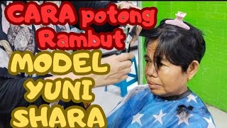 short haircut | Gaya rambut yuni shara | pixie, yogen@rahmatsalontv
