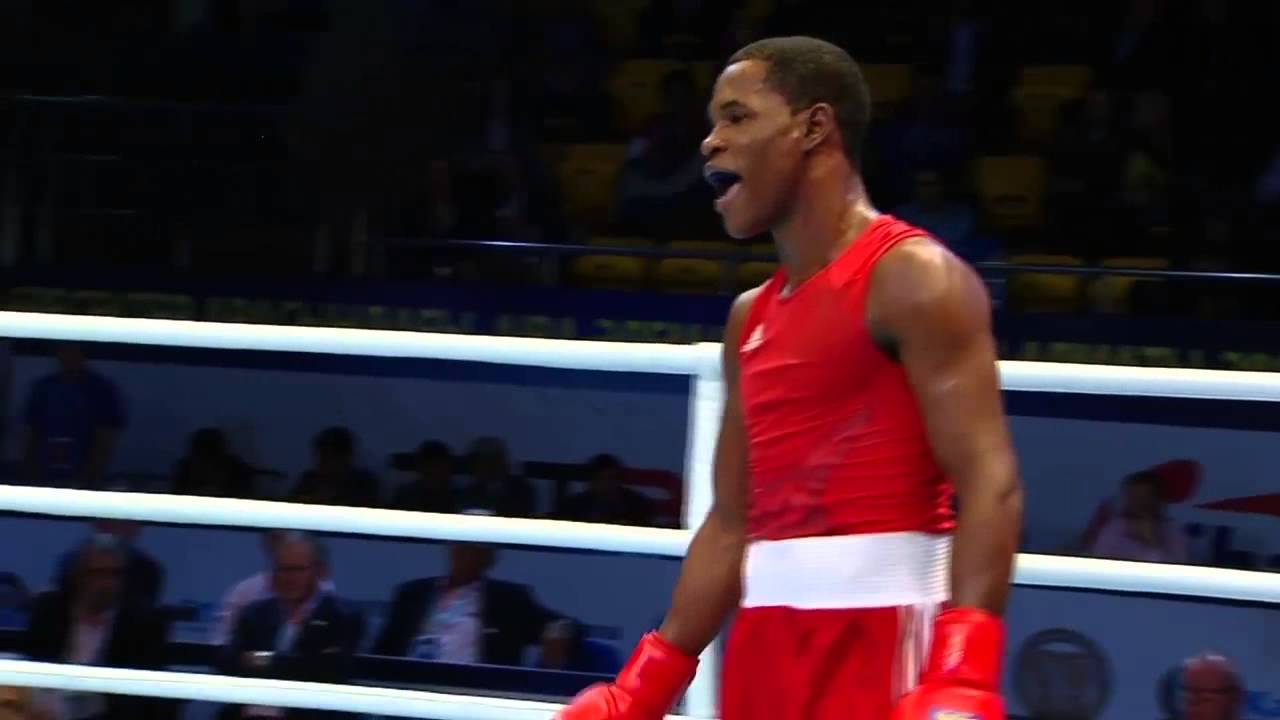 Men's Light Welter (64kg) - Semi Final - Yasnier LOPEZ  (CUB) vs Munkh-Erdene URANCHIMEG (MGL)