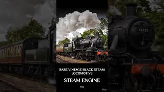 1930 VINTAGE STEAM BLACK ENGINE.#steamengine #SteamTrain #VintageTrain #travel