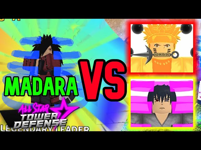 Lvl175 Madara TESTED to the LIMITS on All Star Tower Defense, Roblox