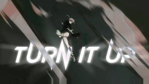 Turn it up - flow edit - node video - free preset