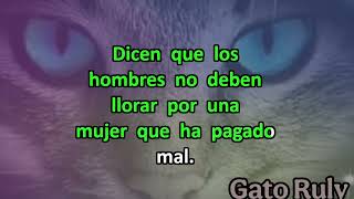 @los hombres no deben llorar King clave ( karaoke )