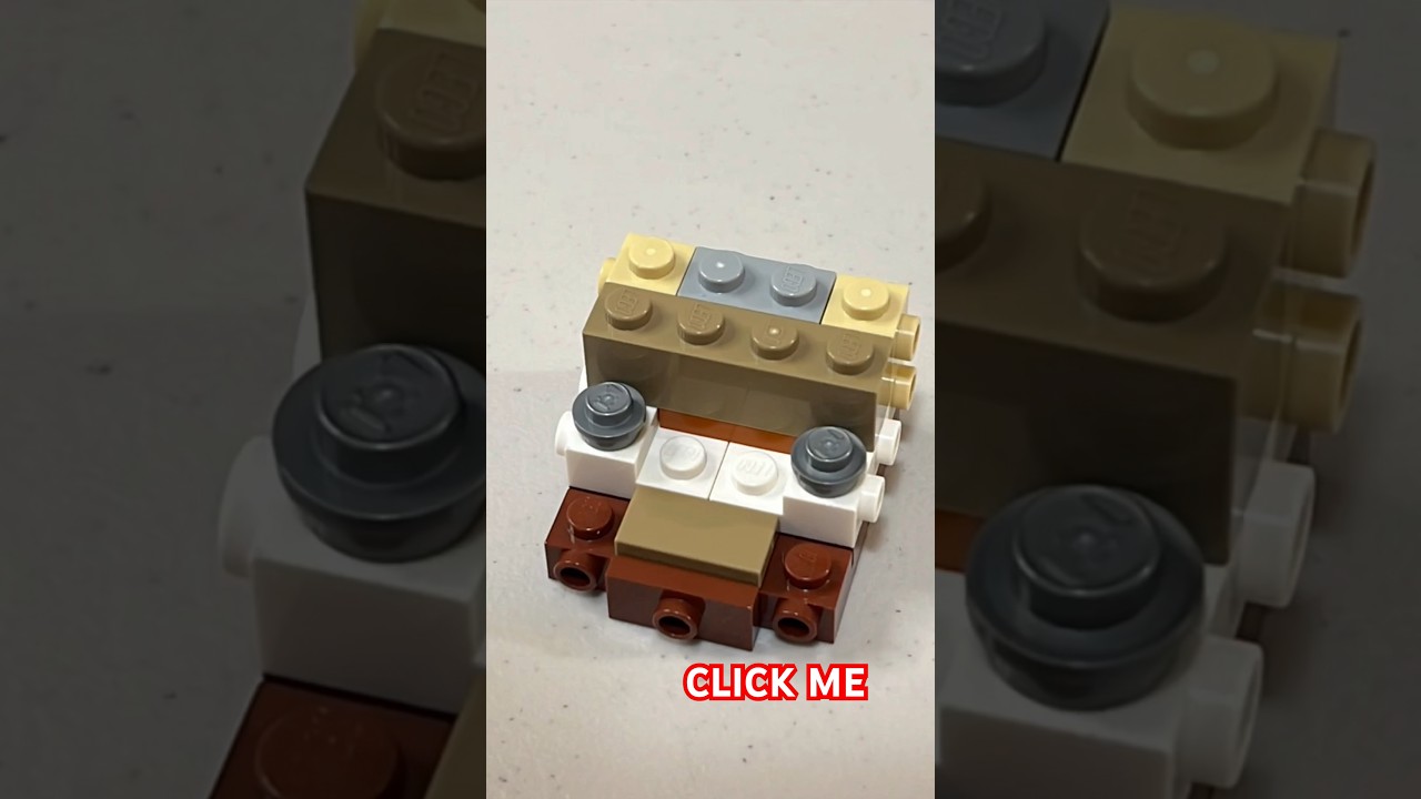 LEGO Mandalorian Brickhead Build - Star Wars Minifigures LEGO Set Tutorial
