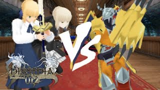 Dissidia 012 (MOD): Casual Arthuria vs Wargreymon