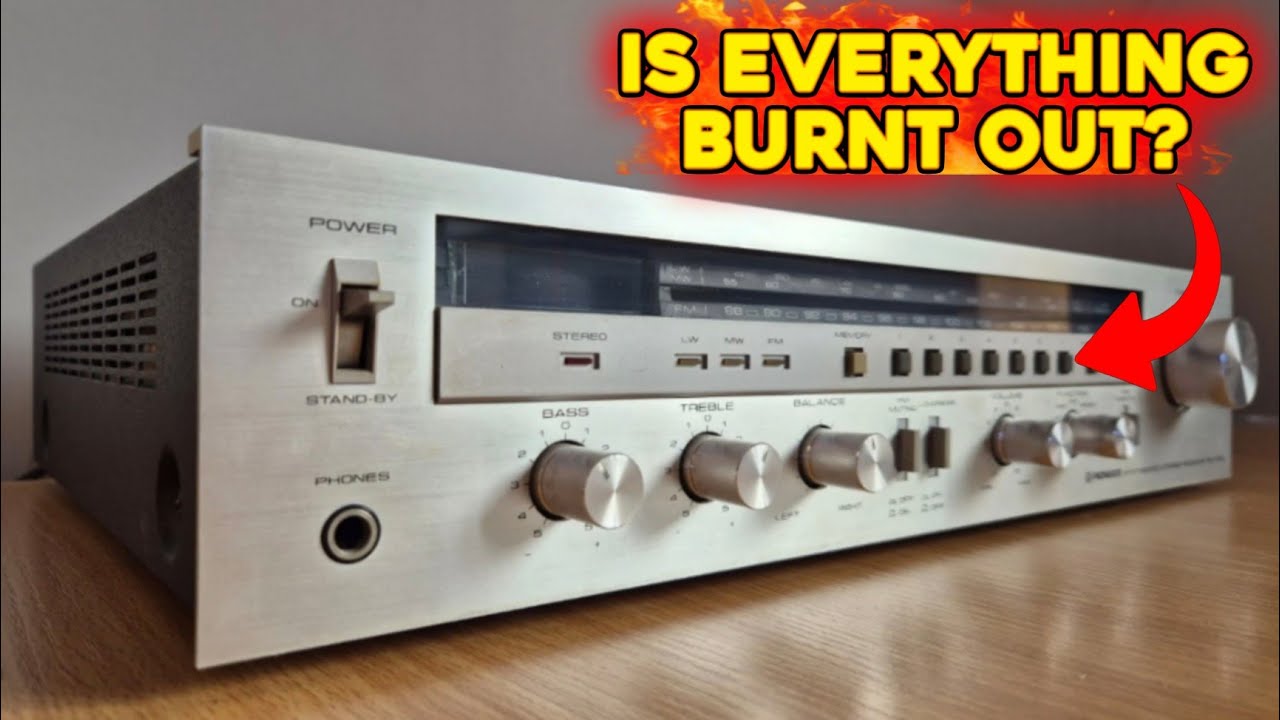 A Vintage Pioneer in Excellent Condition.....on the outside - Can It Be Fixed?