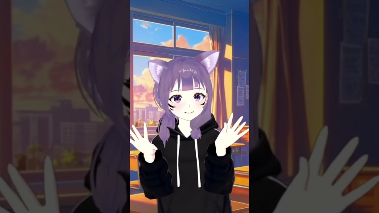【踊ってみた】放課後に歌って踊ってみた【新人Vtuber/やしゃ】#踊ってみた #vtuber #shorts #ラブソングに襲われる