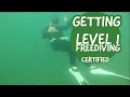Freediving Level 1 Cert SSI in Spring Lake and Canyon Lake Texas