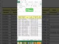 #filter #dates in #excel #exceltutorial #exceltips #excelforbegginers #youtubeshorts #shorts #viral