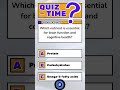 Nutrient Quiz | Test your body knowledge with the ultimate HUMAN BODY QUIZ challenge! Rizvilla Quiz