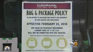 Citing Security Concerns, Cinemark Bans Big Bags At Theatres