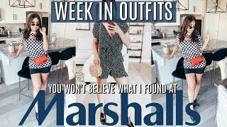I WORE ONLY MARSHALLS For the WEEK & Come SHOPPING with ME