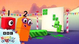 Stampolines and Number Fun | Learn to Count | Maths for Kids | @Numberblocks screenshot 4