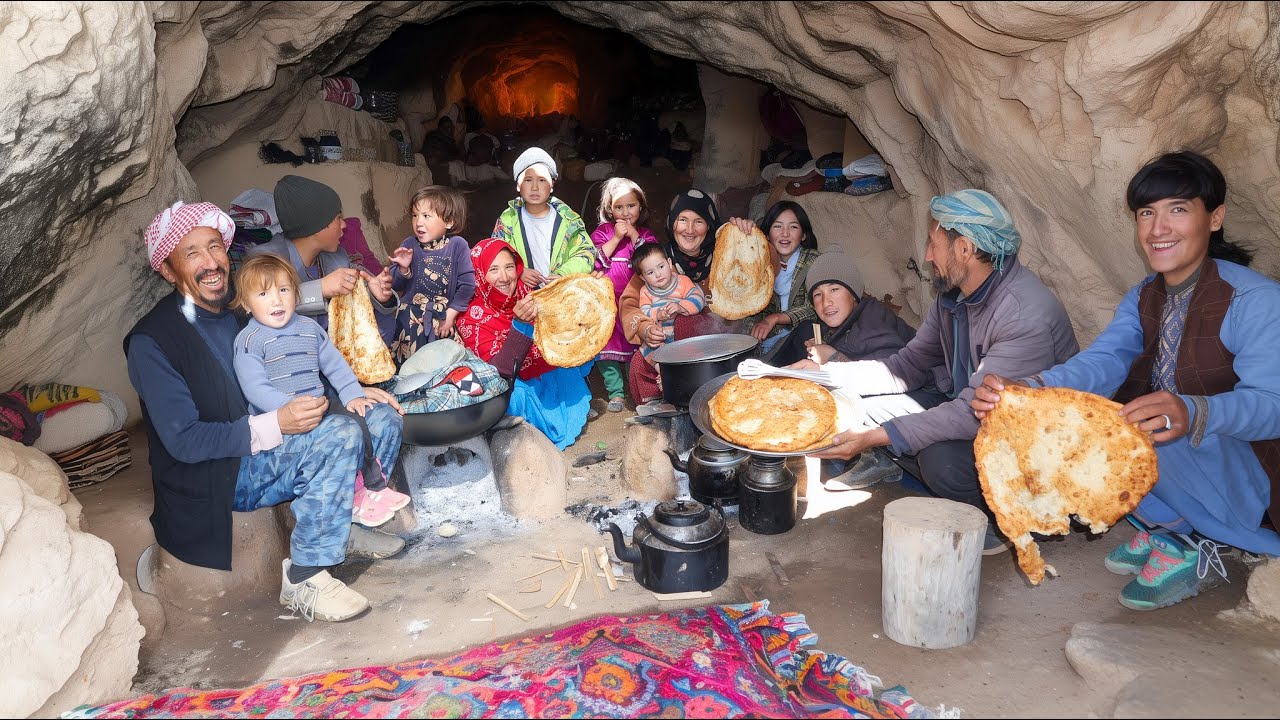 CAVE OF SECRETS: Two Families' INCREDIBLE Cave Cooking Video