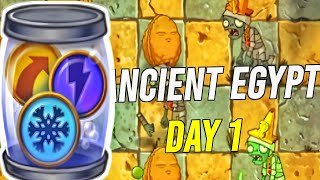 Plants vs. Zombies 2 | Ancient Egypt - Day 1