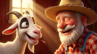 Old MacDonald Had a Farm Funny Goat Adventure Trouble 🐐 Kids Nursery Rhymes and Baby Songs