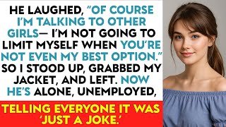 Download Lagu He Laughed, “Of Course I’m Talking to Other Girls— I’m Not Going to Limit Myself When You’re Not... MP3