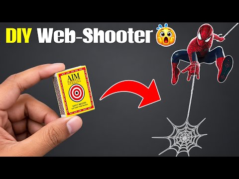 DIY Web Shooter 🕷️😱 | Easy Paper Craft | Homemade Web Shooter |