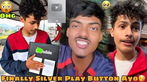 Finally @anilsunar Ko Silver Play Button Ayo🥳❤️| Surprise Prank On Him🥺| Vlog | Samir Bhattarai