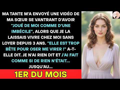 Ma Tante M'a Envoyé Une Vidéo De Ma Sœur ＂Joué De Moi Comme D'une Imbécile＂. J'ai Gardé Le Silence.