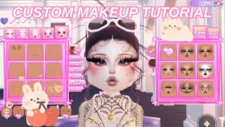 Custom makeup tutorial!