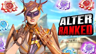 ALTER RANKED HIGH SKILL GAMEPLAY - ROAD TO MASTER (Apex Legends Gameplay)