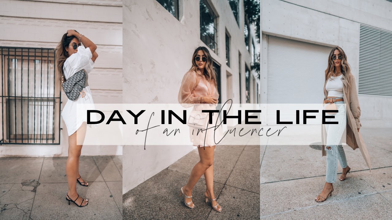 A day in my life as an influencer! YouTube
