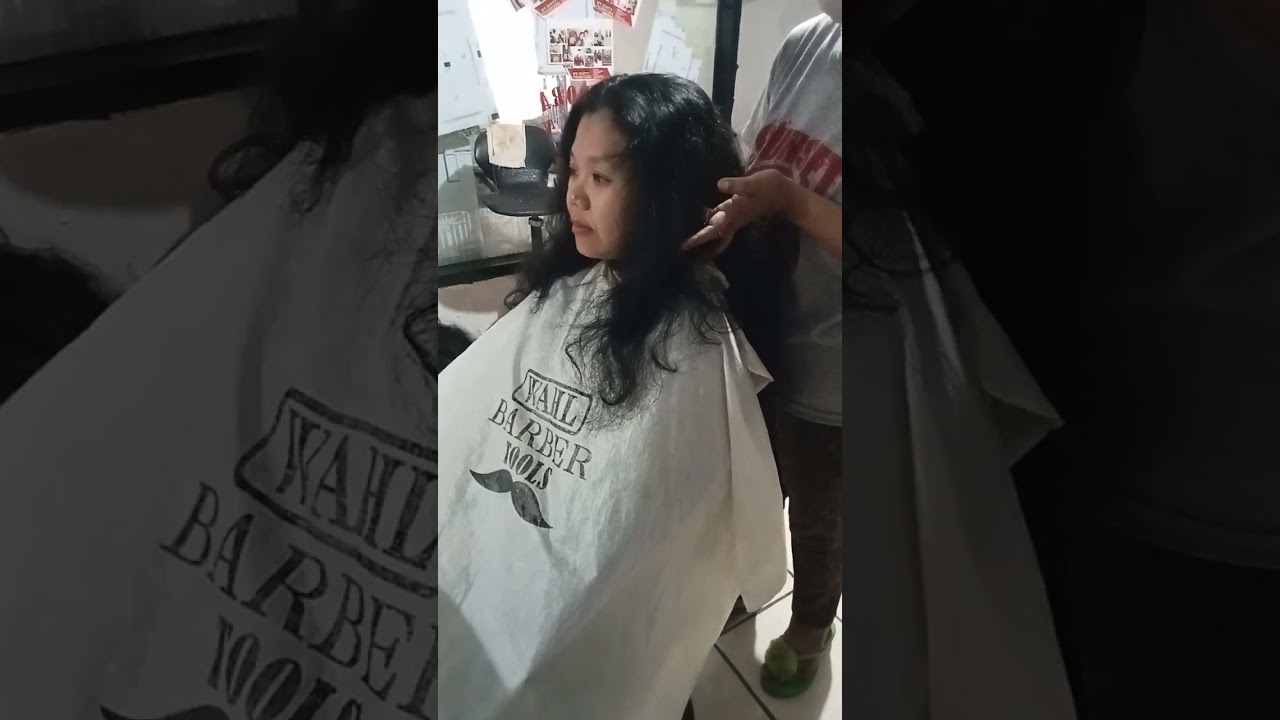 haircut long @tampil beda potong pendek