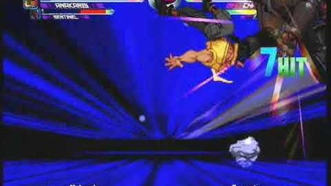 MvC2: Charlie/Tron Kills 3 chars in 5 sec [by Romneto]