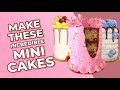 Easy &amp; FUN MINI CAKES! | How To Cake It Step By Step