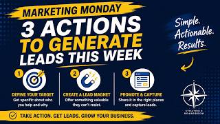 3 Lead Gen Actions to Take THIS Week