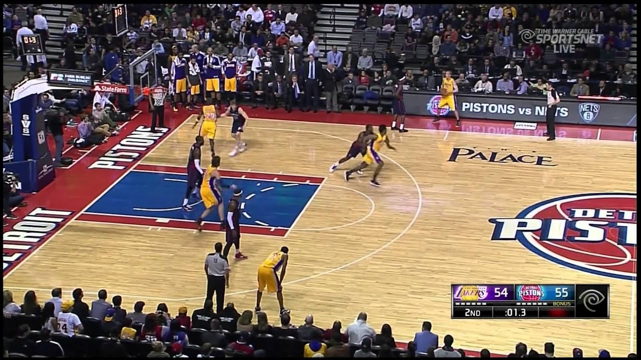 LA Lakers vs Detroit Pistons Full Lakers Highlights 112913 YouTube