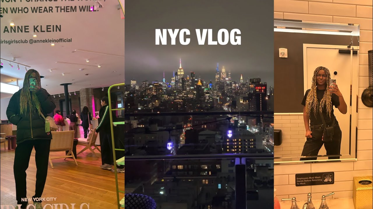 WEEKLY NYC VLOG | women’s day event, pure barre, dinner, night out 