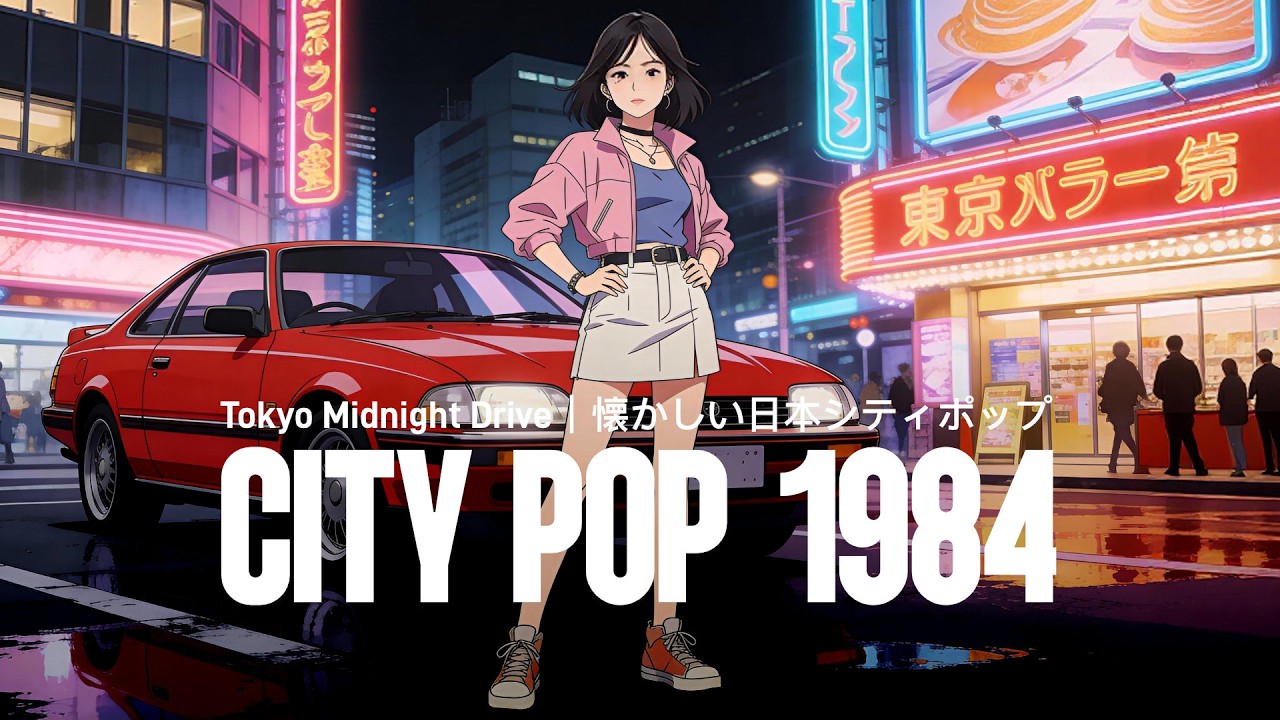 Best of 80s Japanese City Pop 🇯🇵 Tokyo Midnight Radio | Retro J-Pop Mix