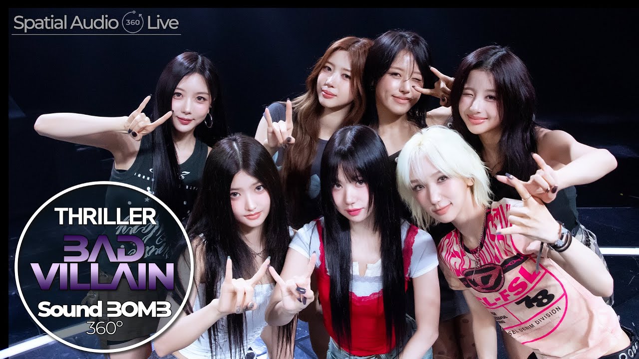 오늘만큼은 퍼포먼스보다 '음색 맛집'! 배드빌런의 쫀~득한 라이브 무대🎙️｜배드빌런(BADVILLAIN) - THRILLER｜공간음향🎧라이브｜SoundBOMB360˚[SUB]