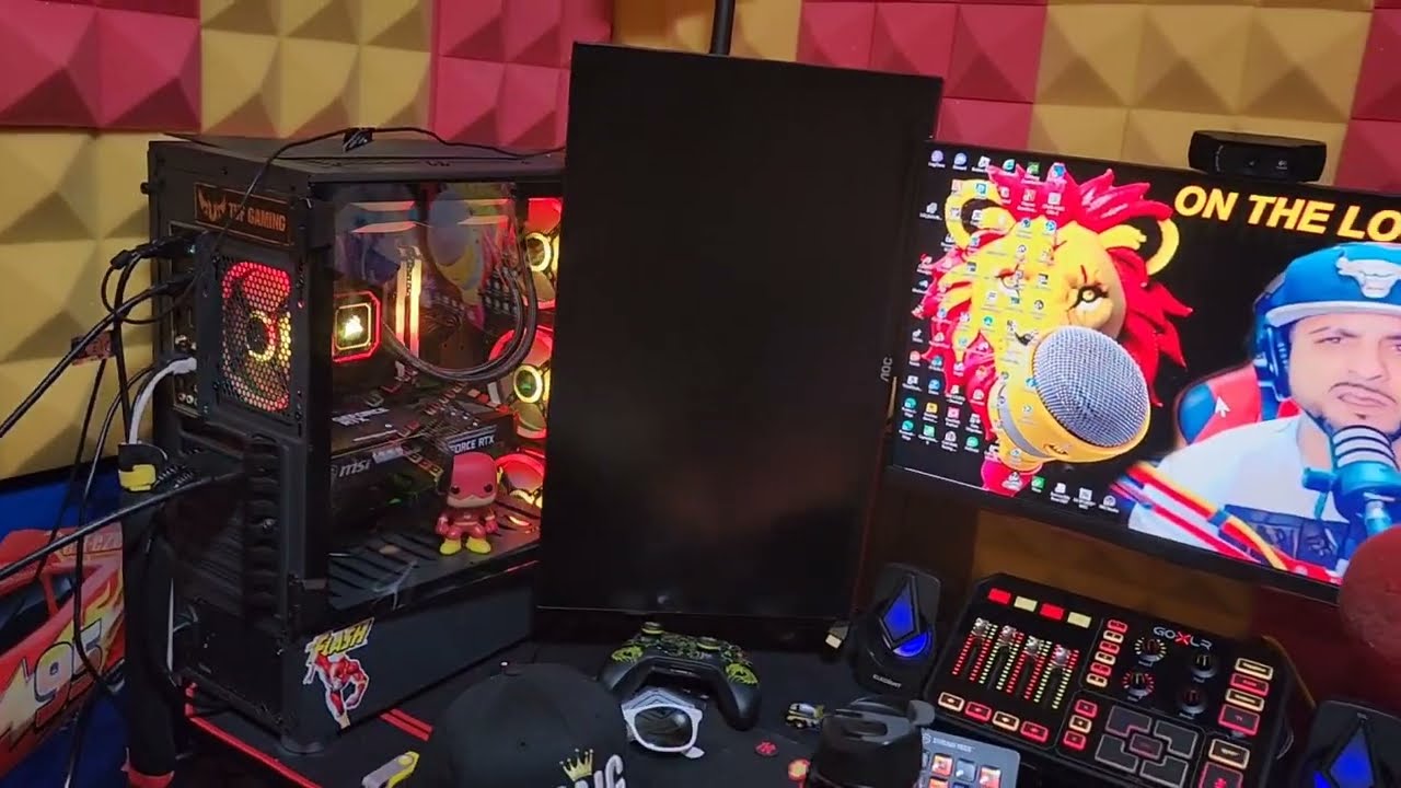 How to Connect display ports using in video control panel | Dual pc streaming