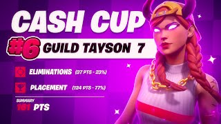 6TH PLACE SOLO CASH CUP 🏆 ($400) | TaySon