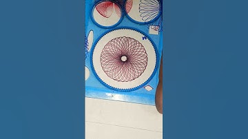 spirograph design pattern #art #stepbystep #drawing #artsandcrafts #calligraphy #spirograph #shorts