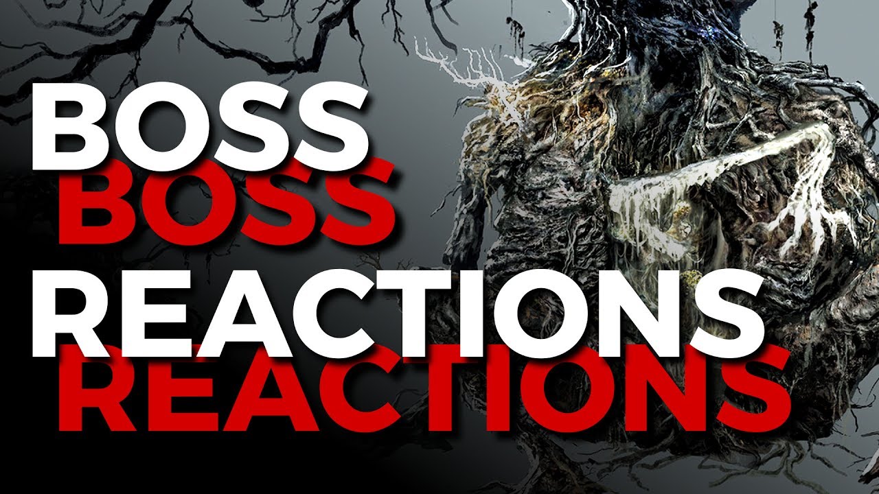 Реакции боссов | Dark Souls 3 | Проклятое великое дерево