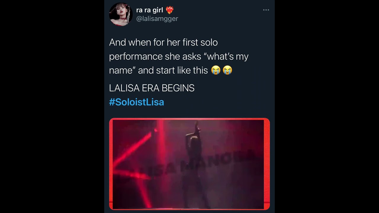 Stan Twitter: The World won’t be able to handle Ms. Lalisa Manoban’s Solo