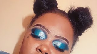 Blue Makeup Look | Sasha Bratz Doll Inspired