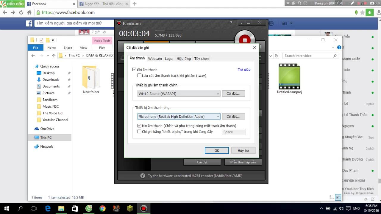 Hướng dẫn fix lỗi không có âm thanh khi quay Bandicam - youtube