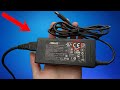 Few people know about this function of the POWER SUPPLY from a laptop !!!
