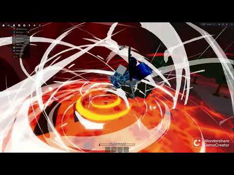 playing tsb in roblox with my friends filmingh a video