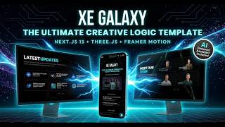 XE GALAXY — Elite Next.js Template for AI Agencies | Cinematic Web Architecture 2026