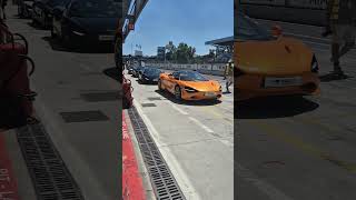 McLaren Supercars at Monza Paddock #piste #paddockf1 #automobile #supercar #mimo2025 #auto #mclaren