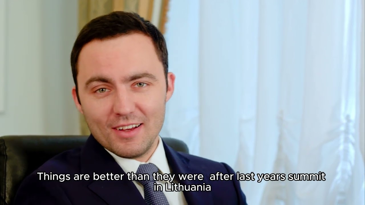 NATO soothes Ukraine’s frayed nerves after rough summit last year..