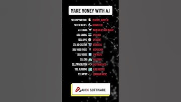 Ai Tools to Make Money Fast | Part 8 #anixsoftware #shorts